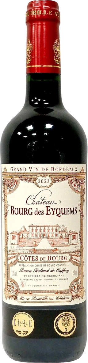 Вино Chateau Bourg des Eyquems, Cotes de Bourg AOC