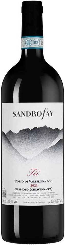 Вино Sandro Fay, "Tei" Rosso di Valtellina DOC