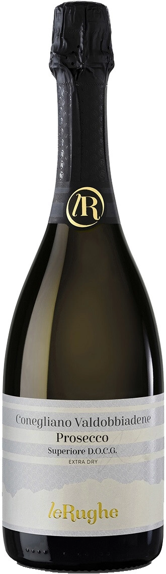 Игристое вино Le Rughe, Conegliano Valdobbiadene Prosecco Superiore DOCG Extra Dry