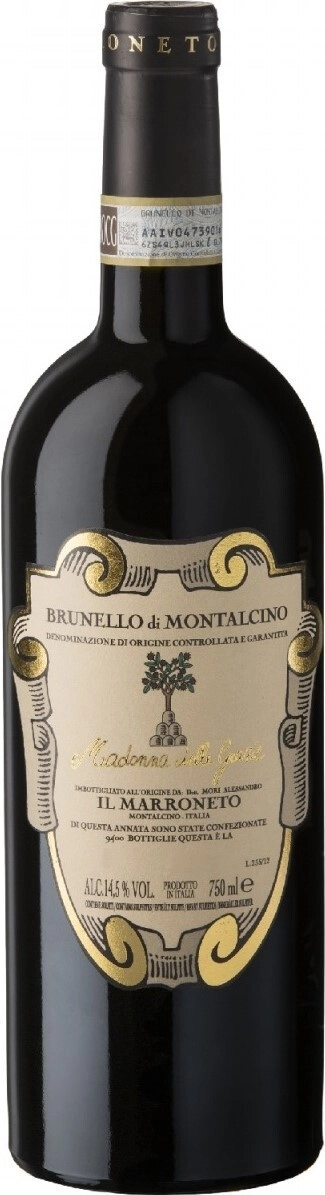 Вино Il Marroneto, Madonna delle Grazie, Brunello di Montalcino DOCG