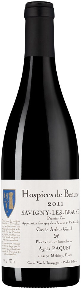 Вино Domaine Agnes Paquet, "Hospices de Beaune" Savigny-les-Beaune 1-er Cru "Cuvee Arthur Girard" AOC