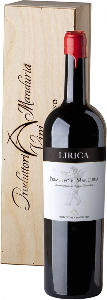 Вино Produttori di Manduria, "Lirica" Primitivo di Manduria DOC