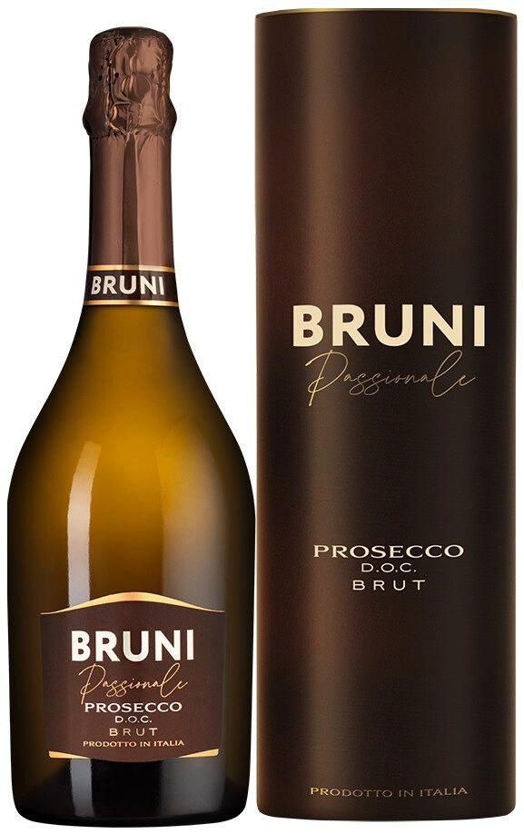 Игристое вино "Bruni" Prosecco DOC Brut, in tube