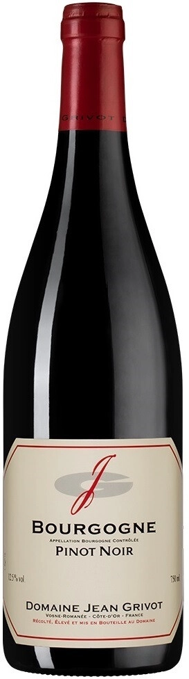Вино Domaine Jean Grivot, Bourgogne Pinot Noir AOC