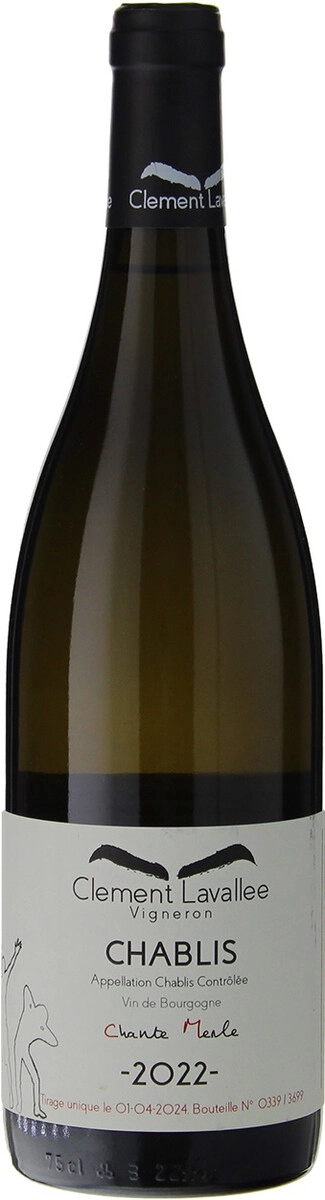 Вино Clement Lavallee, Chablis "Chante Merle" AOC