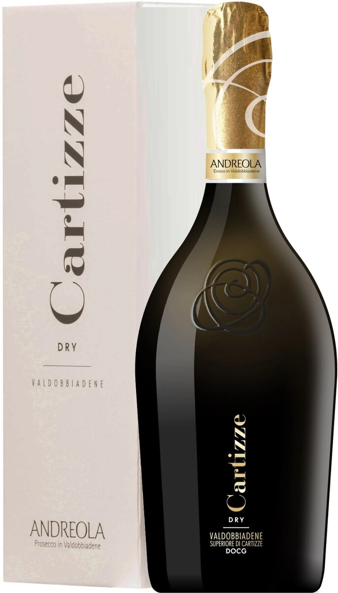Игристое вино Andreola, Cartizze, Valdobbiadene Superiore di Cartizze DOCG
