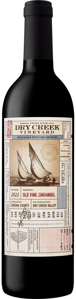 Вино Dry Creek Vineyard, "Old Vine" Zinfandel