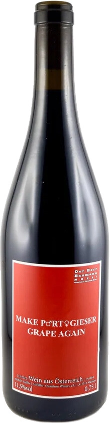 Вино Quantum Winery, "Der Herr Baumann"