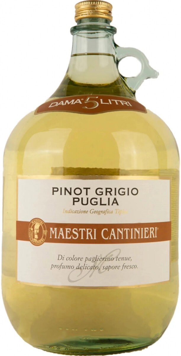 Вино Caldirola, "Maestri Cantinieri" Pinot Grigio, Puglia IGP
