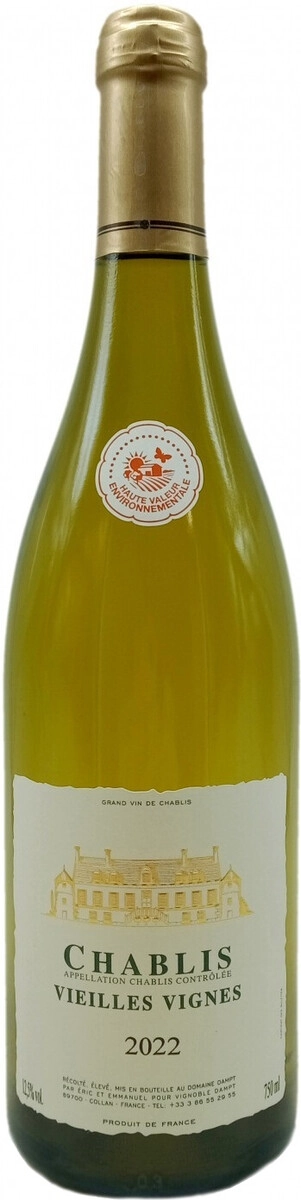Вино Dampt Freres, Chablis Vieilles Vignes AOC