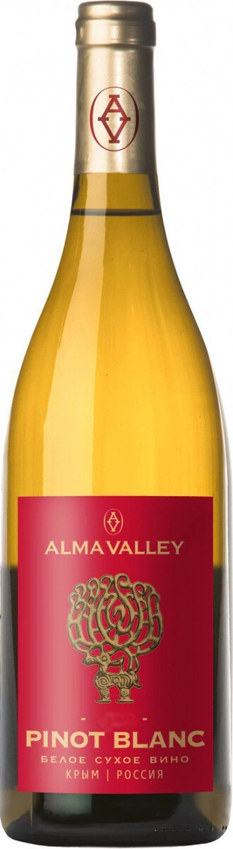 Вино "Alma Valley" Pinot Blanc