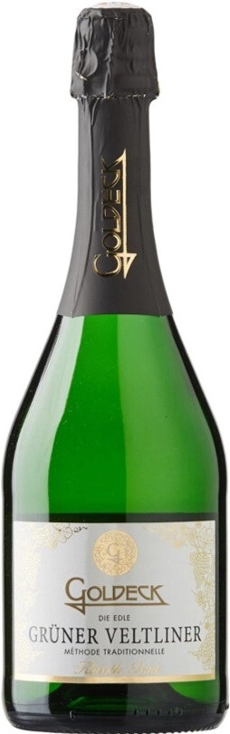 Игристое вино "Goldeck" Die Edle Gruner Veltliner Brut