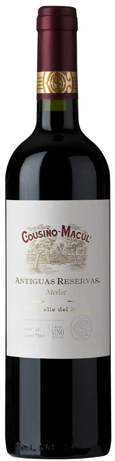 Вино Cousino-Macul, "Antiguas Reservas" Merlot, Maipo Valley