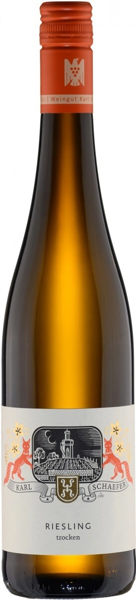 Вино Weingut Karl Schaefer, Riesling Trocken