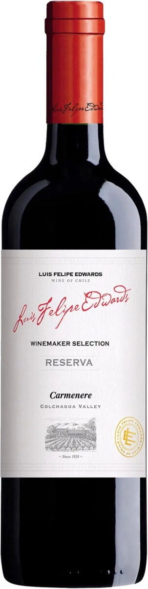 Вино Luis Felipe Edwards, "Reserva" Carmenere