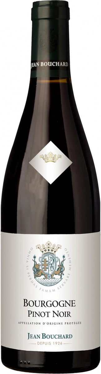 Вино Jean Bouchard, Bourgogne Pinot Noir AOC