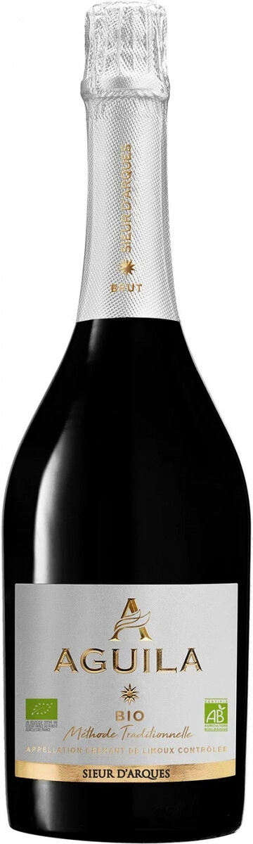 Вино "Aguila" Brut Bio, Cremant de Limoux AOC