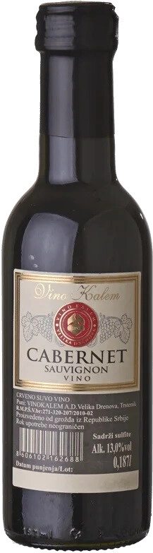 Вино Vino Kalem, Cabernet Sauvignon Suvo