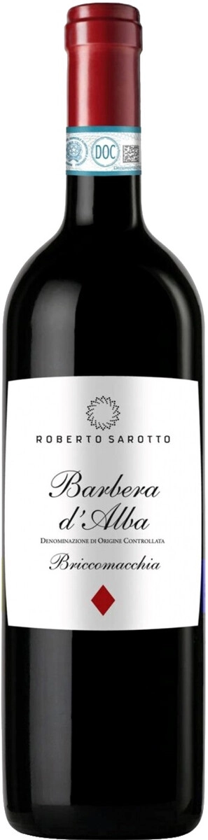 Вино Roberto Sarotto, "Briccomacchia" Barbera d'Alba DOC