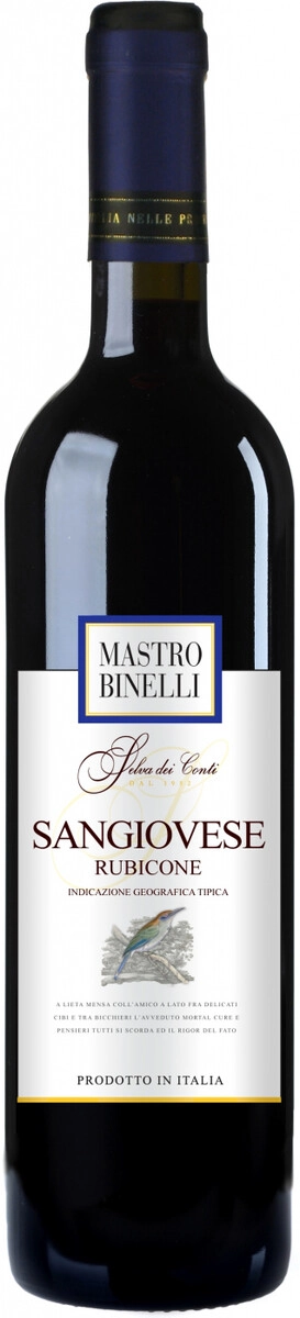 Вино "Mastro Binelli" Sangiovese Dry, Rubicone IGT