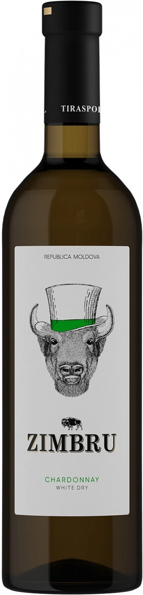 Вино "Zimbru" Chardonnay Dry