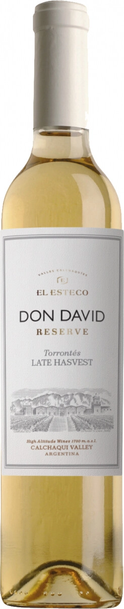 Вино El Esteco, "Don David" Torrontes Late Harvest