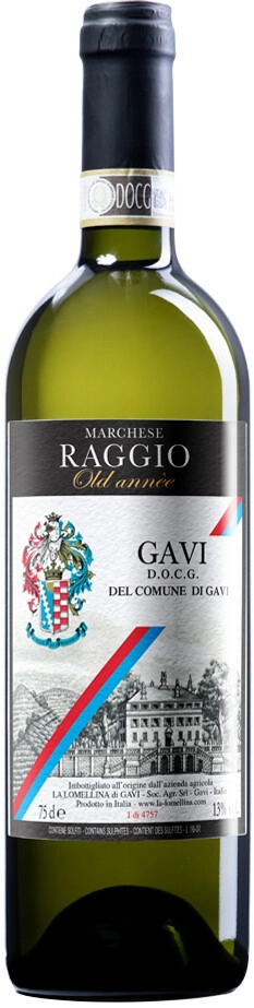 Вино Marchese Raggio, "Old Annee" Gavi DOCG del Comune di Gavi