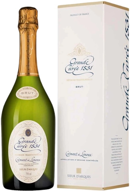 Игристое вино "Grande Cuvee 1531" de Aimery, Cremant de Limoux Blanc