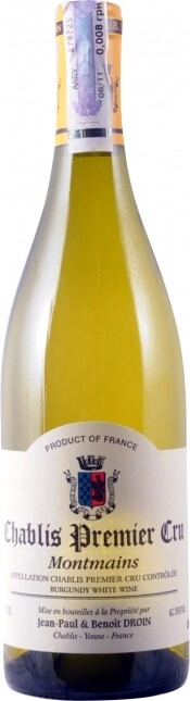 Вино Jean-Paul & Benoit Droin, "Montmains" Chablis Premier Cru