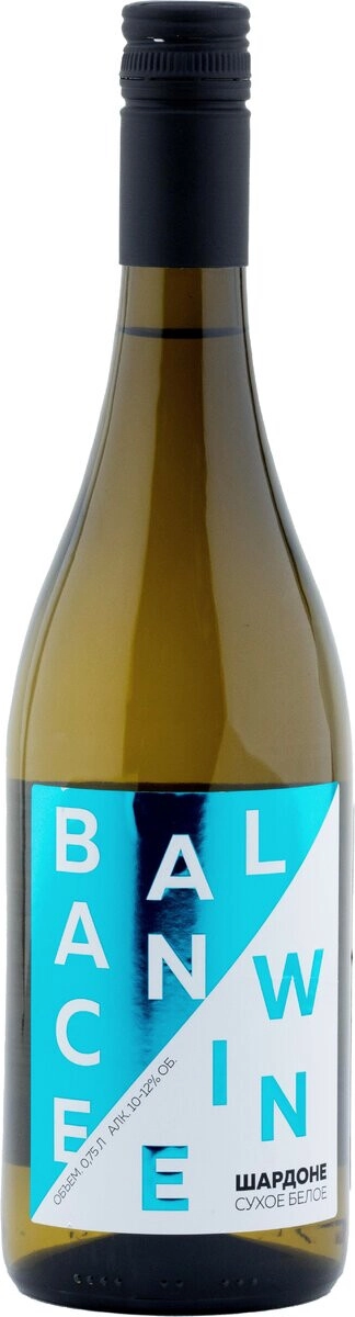 Вино Vinzavod Yurovskiy, "Balance Wine" Chardonnay