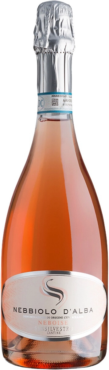 Игристое вино San Silvestro, "Neboise" Nebbiolo d'Alba DOC Brut