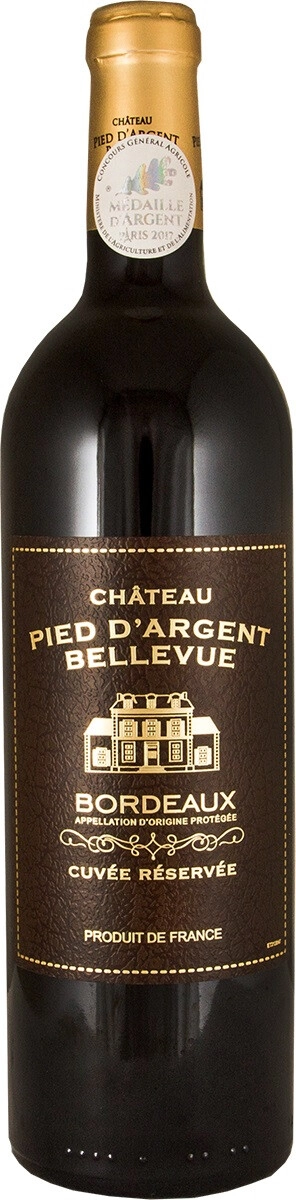 Вино Сhateau Pied d'Argent Bellevue, Bordeaux AOC
