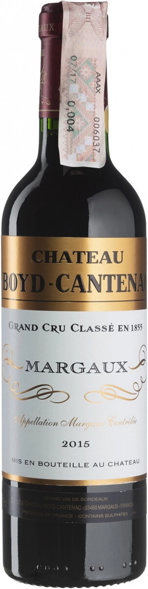 Вино Chateau Boyd-Cantenac, Margaux AOC 3-eme Grand Cru Classe