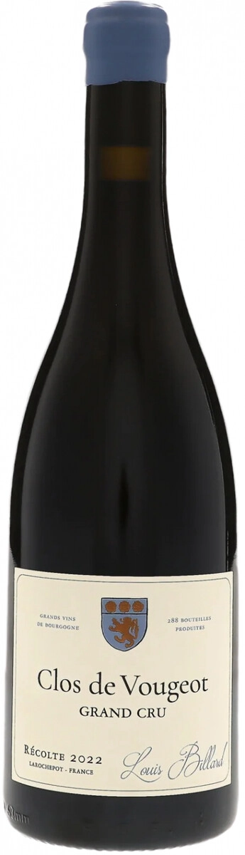 Вино Louis Billard, Clos Vougeot Grand Cru AOC