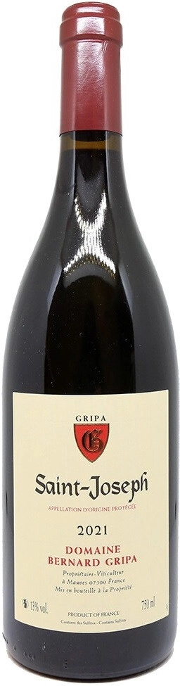 Вино Domaine Bernard Gripa, Saint-Joseph AOP Rouge