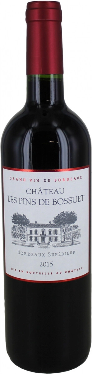 Вино "Chateau Les Pins de Bossuet", Bordeaux Superieur AOC