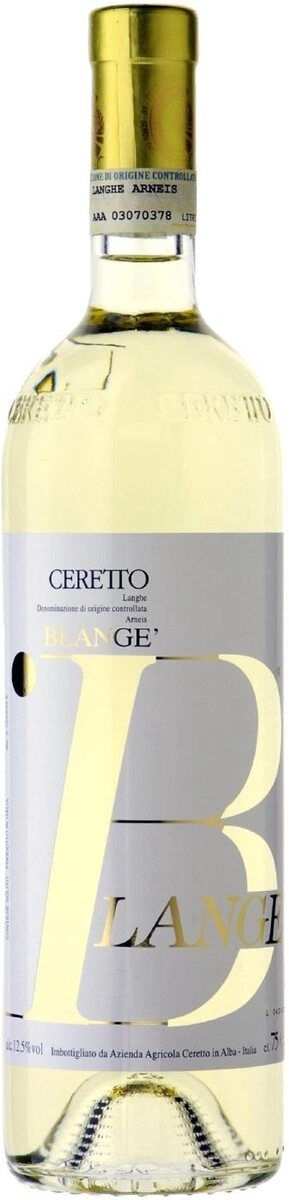 Вино Ceretto, Langhe Arneis "Blange" DOC