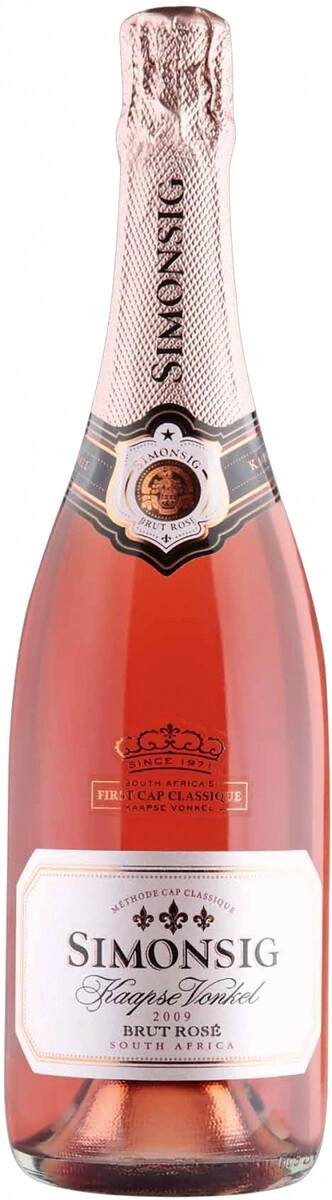 Игристое вино Simonsig, Kaapse Vonkel Brut Rose