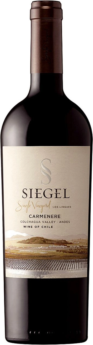 Вино Siegel, "Single Vineyard" Carmenere, Colchagua Valley DO
