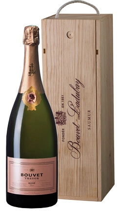 Игристое вино Bouvet Ladubay, "Tresor" Rose Brut, Saumur AOC