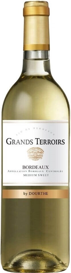 Вино Dourthe, "Grands Terroirs" Bordeaux Blanc Medium Sweet