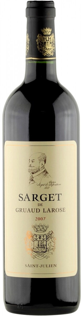 Вино Sarget du Gruaud Larose, AOC Saint-Julien