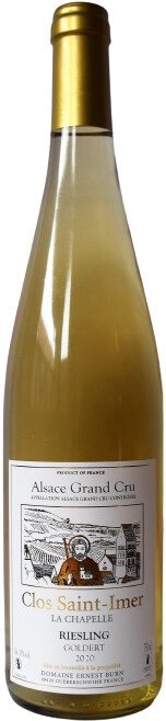 Вино Domaine Ernest Burn, Riesling Alsace Grand Cru Goldert Clos Saint Imer "La Chapelle" AOC