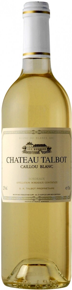 Вино Caillou Blanc du Chateau Talbot Bordeaux AOC