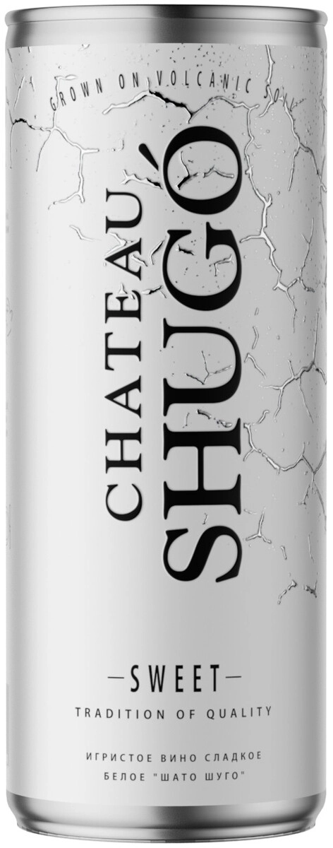 Игристое вино "Chateau Shugo" Sweet, in can