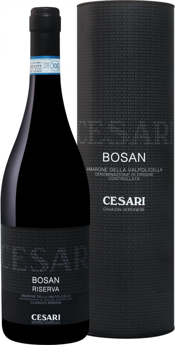 Вино Gerardo Cesari, "Bosan" Amarone della Valpolicella Classico Riserva DOC, in tube