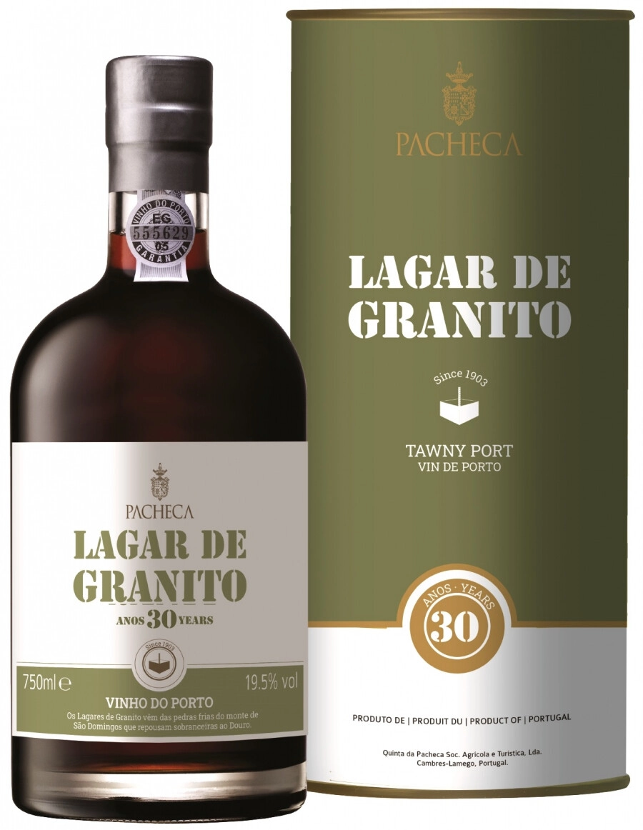 Портвейн Quinta da Pacheca, "Lagar de Granito" Porto 30 Anos, gift tube