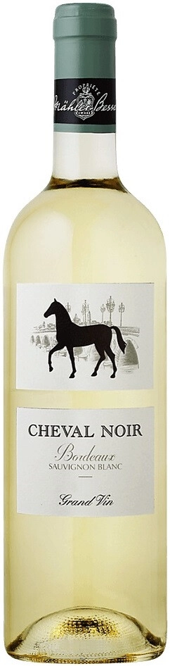 Вино "Cheval Noir" Bordeaux Blanc AOC