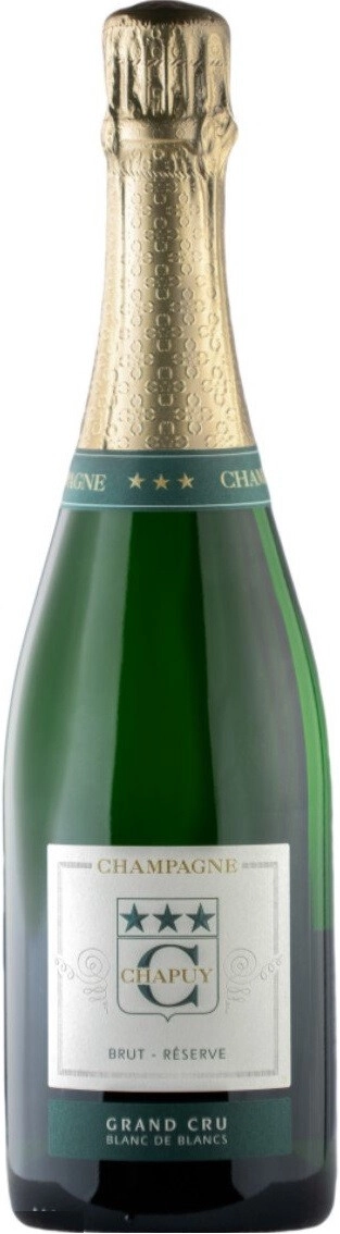 Шампанское Champagne Chapuy, Brut Reserve Blanc de Blanc Grand Cru