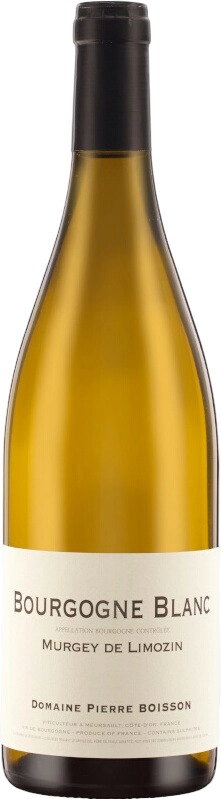 Вино Pierre Boisson, Bourgogne Blanc "Murgey de Limozin" AOC
